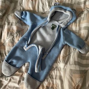 L.L. Bean baby snow suit